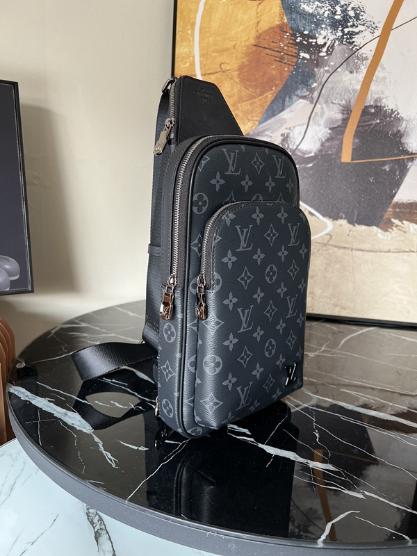 ルイヴィトンバッグ背面デザイン